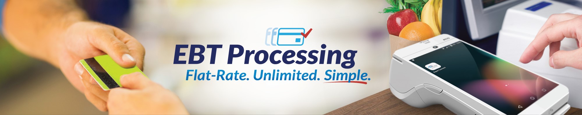 EBT SNAP Processing | Flat rate. Unlimited. Mobile payments.