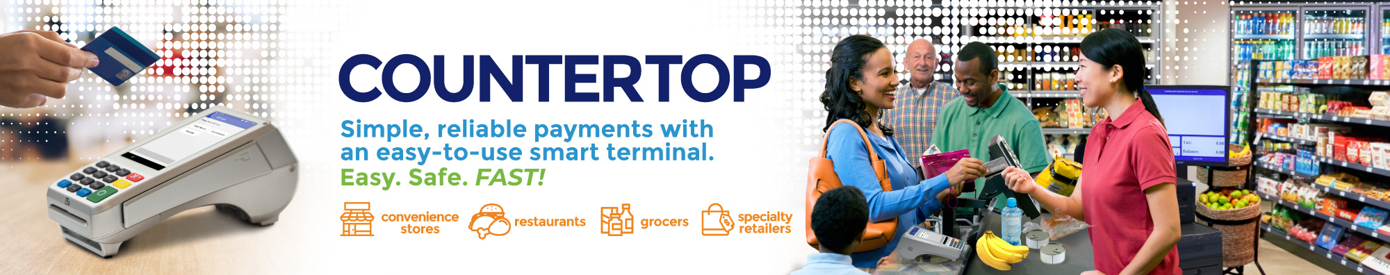 COUNTERTOP payment terminal | goEBT - EBT, Credit/Debit Processor